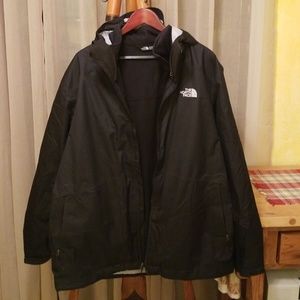 North Face 2 in 1 wind coat